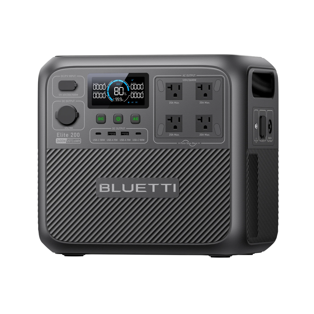BLUETTI Elite 200 V2 Portable Power Station | 2600W 2073.6Wh