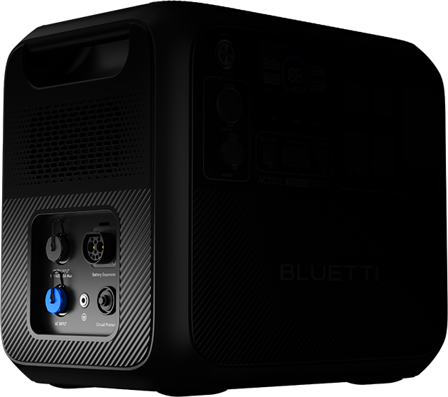 电源侧面面板包含接口散热孔和提手