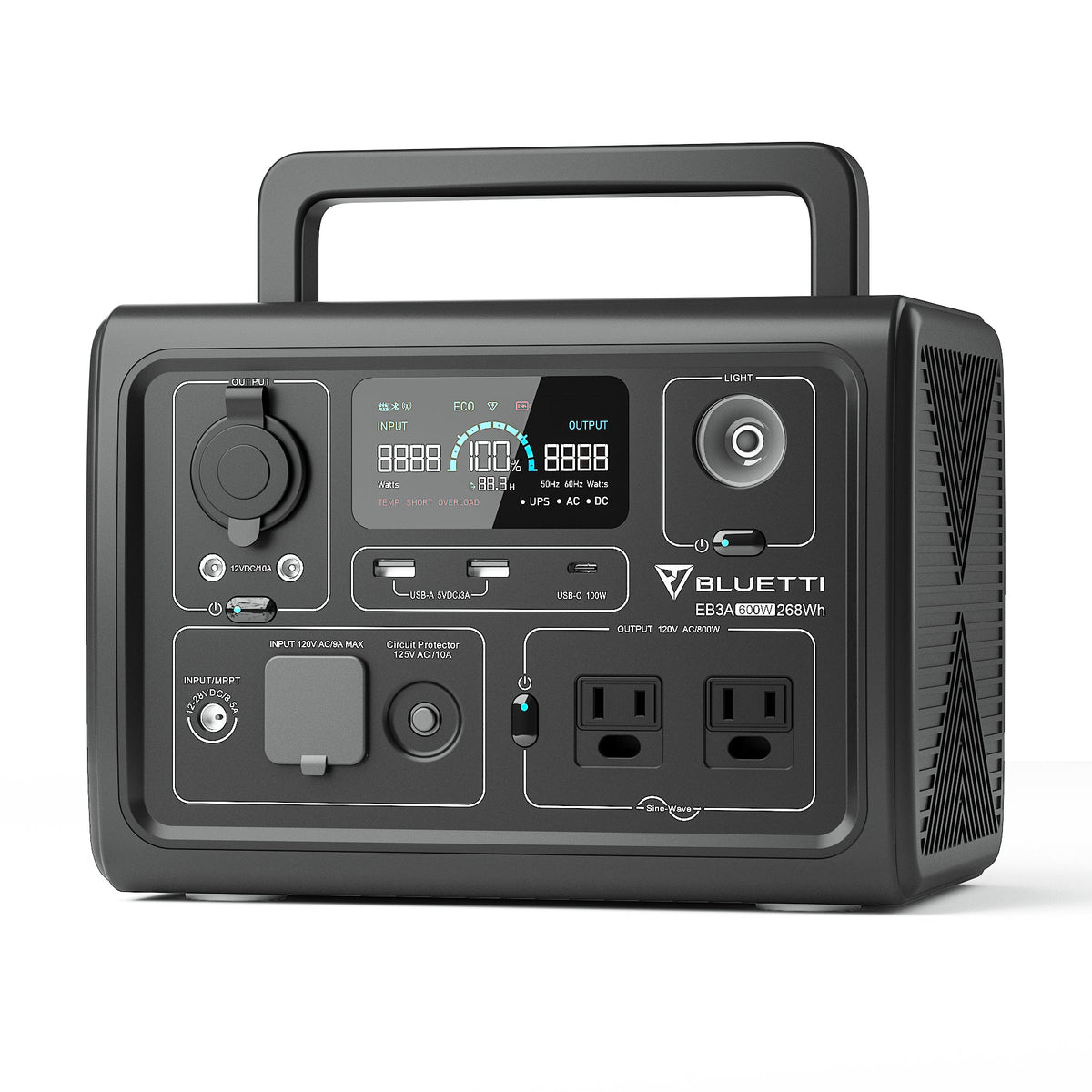 BLUETTI EB3A Portable Power Station