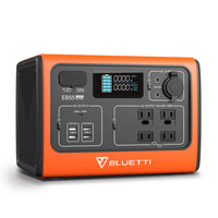 bluetti eb55 portable power station orange